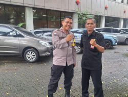 Bhabinkamtibmas Laksanakan Sambang Kamtibmas ke Gedung Graha Sisindokom, Sampaikan Pesan Penting Untuk Keamanan Lingkungan