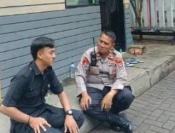 Wujudkan Keamanan Wilayah, Polsek Cempaka Putih Gelar Patroli Dialogis di GOR Cempaka Putih