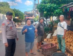 Kehadiran Bhabinkamtibmas di RT 02 RW 01 Johar Baru, Wujud Nyata Perlindungan Masyarakat