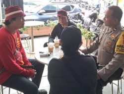 Sambang Humanis, Bhabinkamtibmas Rawasari Ajak Tomas Bersama Jaga Keamanan Lingkungan