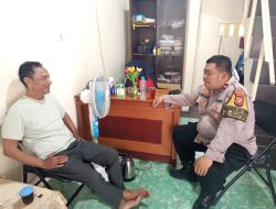 Bhabinkamtibmas Terima Kasih Siskamling Diperkuat, Dalam Rangka Antisipasi Kamtibmas Kondusif di Petamburan