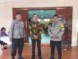 Polisi Amankan Ibadah Kenaikan Yesus Kristus di Gereja GMIST Jakarta Pusat