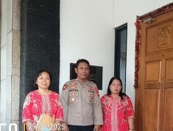 Polri Hadir Jaga Keamanan Ibadah Kenaikan Yesus Kristus di Gereja Jemaat Hosana