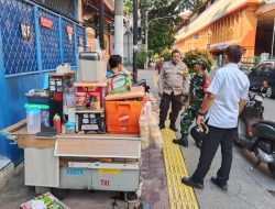 Polsek Sawah Besar Gelar Himbauan kepada PKL di Karang Anyar