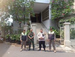 Polsek Metro Tanah Abang Amankan Ibadah Kenaikan Isa Al-Masih di GBI Petamburan, Ibadah Berjalan Khidmat dan Kondusif