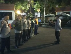 Polsek Metro Menteng Gencar Laksanakan Apel Malam Patroli Cipkon, Antisipasi Gangguan Kamtibmas