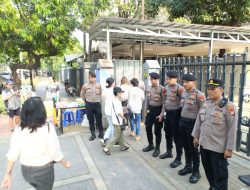 Apel Pengamanan Gabungan Jelang Misa Kenaikan Isa Almasih di Gereja Katedral Sawah Besar”