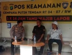 Cegah Gangguan Kamtibmas, Polsek Cempaka Putih Gelar Patroli Dialogis di Wilayah Cempaka Putih Timur
