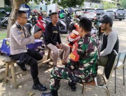 Sinergi TNI-Polri di Cempaka Putih: Sambang Warga Bahas Curanmor hingga Narkoba