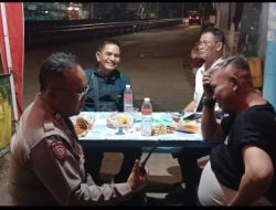 Kapolsubsektor Cut Mutia Intensifkan Patroli Malam di Perbatasan Kalipasir Antisipasi Gangguan Kamtibmas