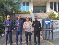 Perkuat Sinergi Keamanan, Bhabinkamtibmas Pasar Baru Lakukan Pembinaan Satpam