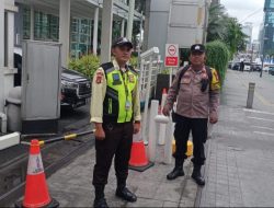 Perkuat Sinergi Keamanan, Bhabinkamtibmas Gondangdia Sambang Gedung Wisma Nusantara, Berikan Imbauan Kamtibmas Security