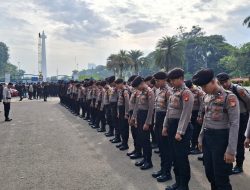 Demo Buruh di Menara Danareksa, Polisi Siap Jaga Aksi Tetap Kondusif