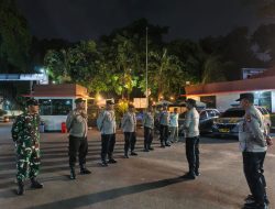 Polsek Metro Menteng Rutin Gelar Apel Malam Patroli 3 Pilar, Antisipasi Gangguan Kamtibmas dan Kejahatan Jalanan