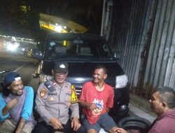 Malam Damai di Galur: Polisi dan Anak Muda Bertemu dalam Patroli Penuh Keakraban