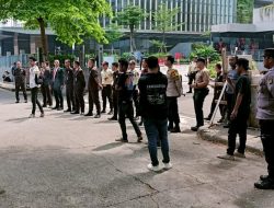 Polisi Pastikan Giat Unras Di Kantor BYD Motor Indonesia Berjalan Aman Dan Kondusif