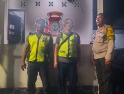 Poskamling RW 07 Zona Aman, Berkat Patroli dan Sambang Bhabinkamtibmas Jelang Idul Adha!