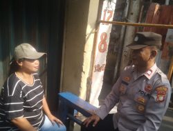 Jaga Ketertiban Jelang Idul Adha, Kapolsubsektor Galur Turun Langsung ke Warga