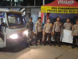 Suasana Libur Lebaran Tak Surutkan Semangat Patroli Cipkon Menteng, Antisipasi Tawuran Di Perbatasan Kwitang-Kalipasir
