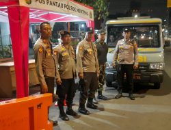 Meski Libur Idul Adha, Patroli Cipkon Menteng Tetap Gencar Pantau Perbatasan Menteng Tenggulun Agar Aman Kondusif