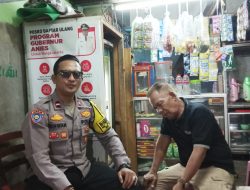 Polisi Sambangi Warga di Kampung Rawa, Ciptakan Rasa Aman