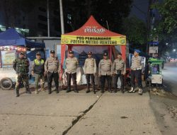 Situasi Aman dan Kondusif di Perbatasan Kwitang-Kalipasir, Berkat Patroli Tiga Pilar Menteng