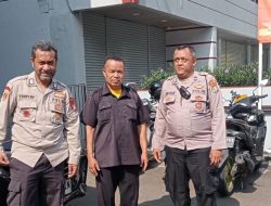 Patroli Mingguan Polsek Senen Tingkatkan Rasa Aman Jemaat Gereja