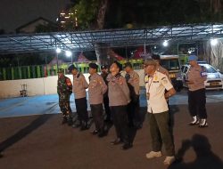 Wujudkan Situasi Aman Kondusif, Polsek Metro Menteng Laksanakan Apel Malam Patroli Tiga Pilar
