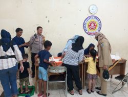 Peduli Kesehatan Warga, Polisi Monitoring Posyandu Balita dan Lansia di Kebon Kosong