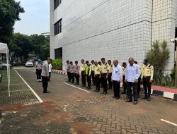 Polsek Sawah Besar Amankan Aksi Unjuk Rasa Terkait Dugaan Kasus Ganti Rugi Lahan di UIN Sumut