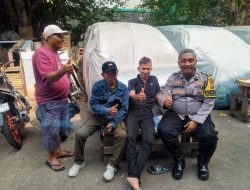 Polisi Sambangi Warga Mangga Dua Selatan, Imbau Tingkatkan Kamtibmas