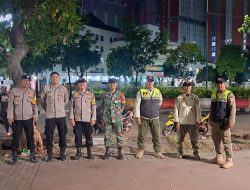 Aksi Tengah Malam! Polisi Tiga Pilar Sisir Jalan Kemayoran, Warga Puji Langkah Cegah Kejahatan