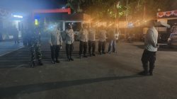 Polsek Metro Menteng Gelar Apel Malam Patroli Cipkon, Antisipasi Gangguan Kamtibmas dan Tawuran Warga