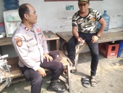 Kapolsubsektor Galur Sambangi Anggota Banser, Perkuat Sinergi Jaga Kamtibmas Lingkungan