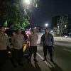 Penjagaan Polsek Sawah Besar Jelang Subuh Antisipasi Balap Liar di Gunung Sahari