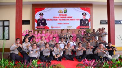 90 Personel Polres Metro Jakpus Naik Pangkat, Kapolres: Jangan Pernah Lelah Berbuat Baik