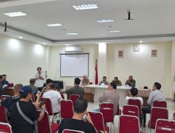 Tiga Pilar Kebon Kacang Hadiri Sosialisasi Pemasangan Alat Sensor di Mesin Pam