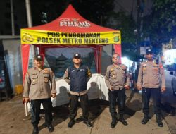Pantau Perbatasan Kwitang-Kalipasir, Patroli Cipkon Menteng Antisipasi Kriminalitas dan Tawuran Warga