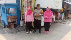 Polsek Metro Gambir Laksanakan Patroli Kewilayahan dan Sambang Pengurus RPTRA Duri Pulo