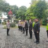 Polsek Johar Baru Siaga Penuh, Apel Kesiapan Digelar Jelang Aksi Unjuk Rasa di Kantor BPOM