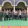 Danramil Sawah Besar Sambangi Polsek Sawah Besar, Perkuat Sinergitas TNI-Polri