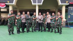 Danramil Sawah Besar Sambangi Polsek Sawah Besar, Perkuat Sinergitas TNI-Polri