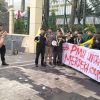Aksi Damai PMII Univ Indraprastra PGRI JakSel Kantor Kemendikbud RI, Polisi Pastikan Situasi Kondusif
