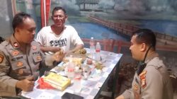 Polisi Bersama Warga Jaga Keamanan Perbatasan Kalipasir Menteng, Ciptakan Situasi Aman dan Kondusif