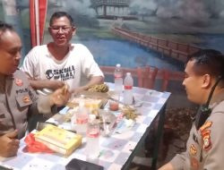 Polisi Bersama Warga Jaga Keamanan Perbatasan Kalipasir Menteng, Ciptakan Situasi Aman dan Kondusif