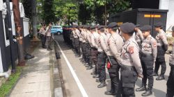 Pengamanan Aksi Unjuk Rasa FPI di Kantor Komnas HAM oleh Polsek Metro Menteng