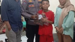 Anjangsana Bhayangkara, Polri Beri Santunan untuk Anak Sunatan Massal di HUT Bhayangkara ke-79