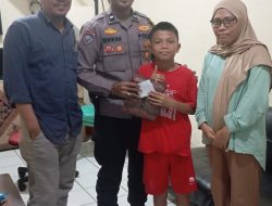 Anjangsana Bhayangkara, Polri Beri Santunan untuk Anak Sunatan Massal di HUT Bhayangkara ke-79