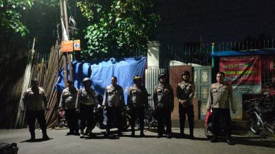 Tingkatkan Rasa Aman, Polsek Johar Baru Gelar Patroli Cipta Kondisi di Wilayah Rawan