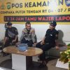 Polsek Cempaka Putih Perkuat Keamanan Lewat Sambang Pos Kamling